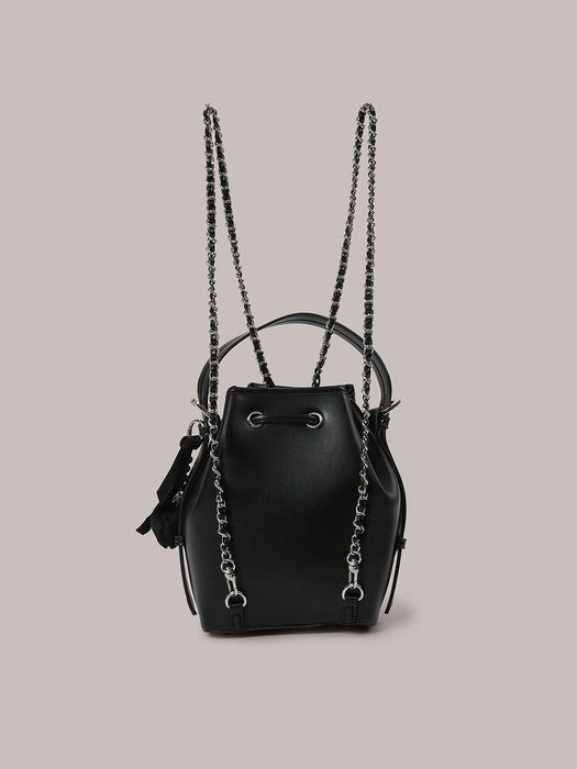 Laminez 2way Chain Bag - Black