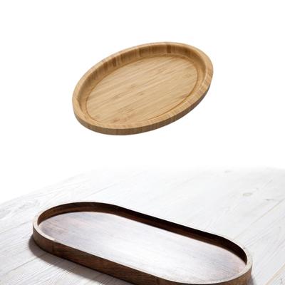 Bamboo Coffee Tray, Storage Platter for Cheese and Fruits