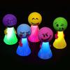 10Pcs Spring Jumping Man Toy Press Kids Bouncing Cartoon Expression Ball Launcher Game Toddlers Boys Girls Kindergarten Party Favors Gift Bag Fillers