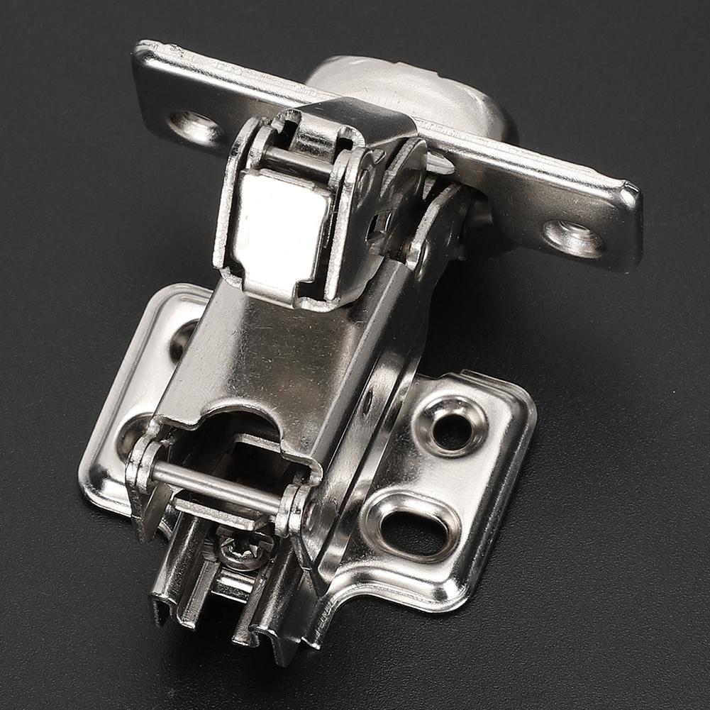 3Pcs Stainless Steel Door Hinge for Cabinet Cupboard Closet Furniture Hardware Fittings