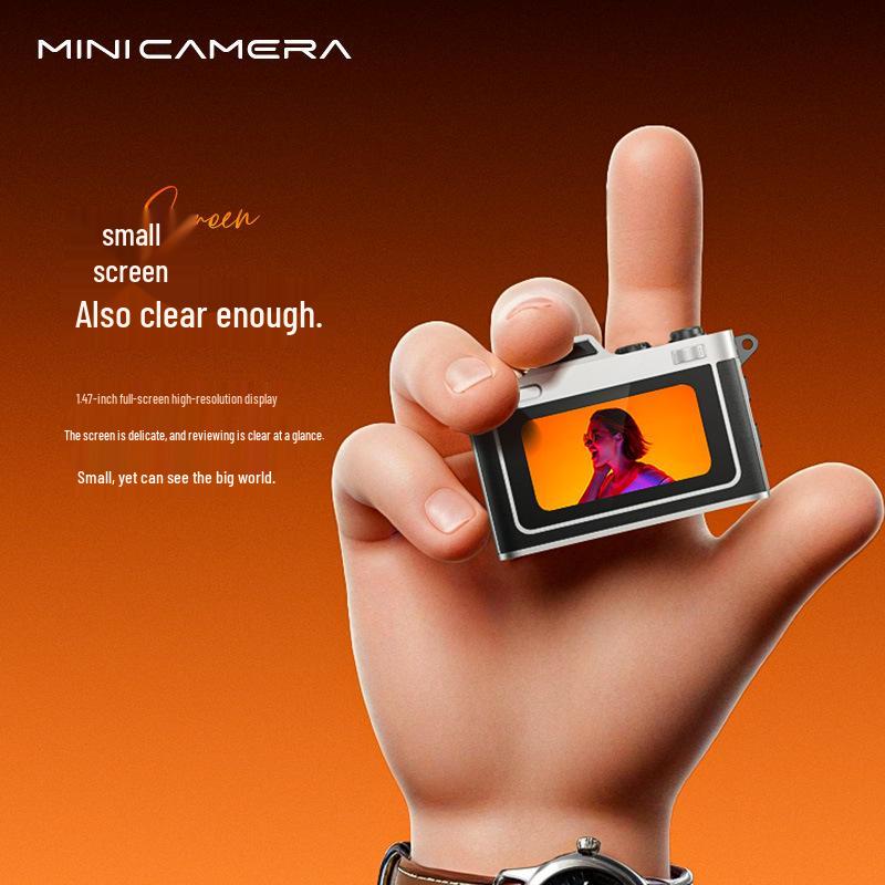 Mini Zinc Alloy Retro Digital Camera - HD Photos & Videos for Students