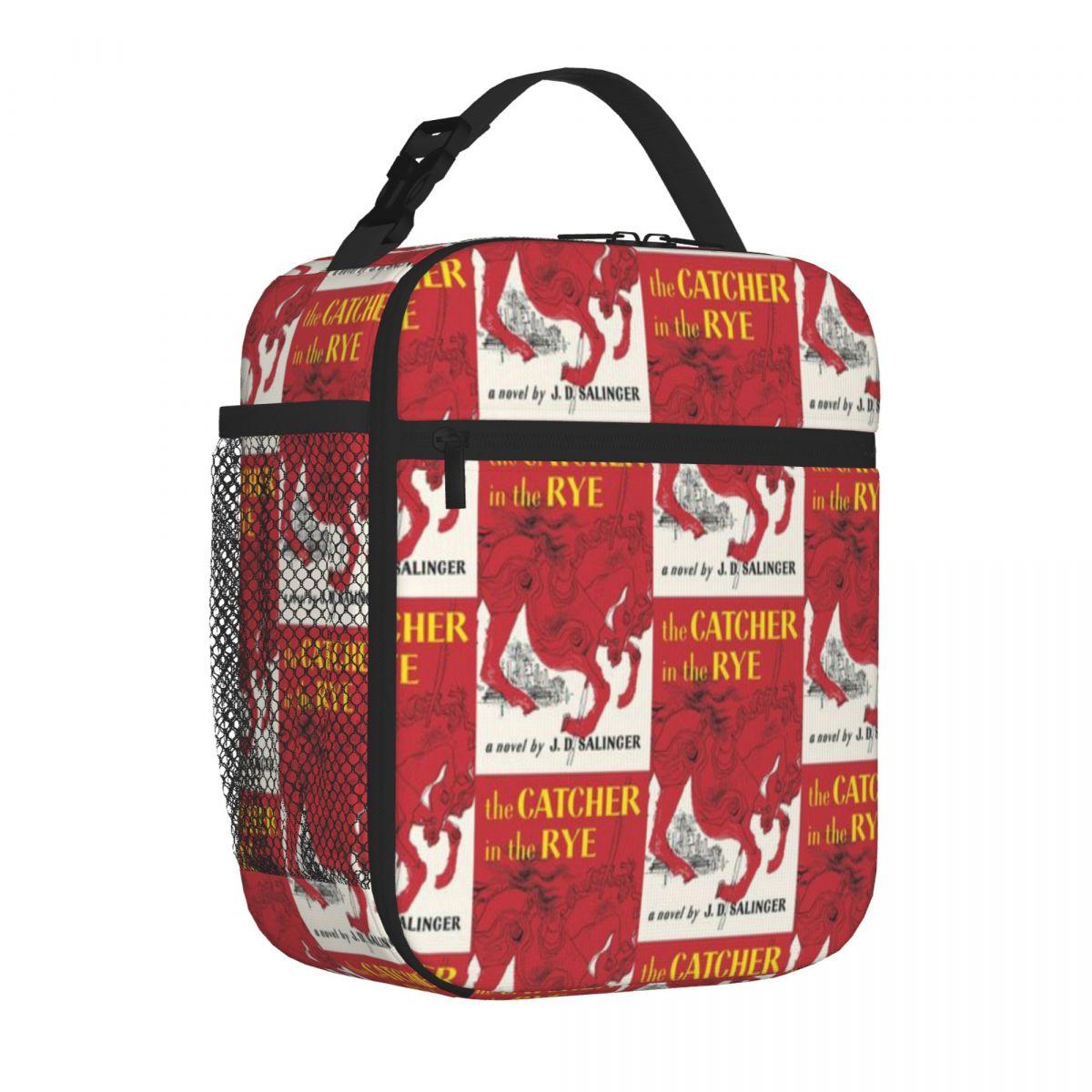 Bestselling Catcher In The Rye Cover 3D Stereo Cooler Tote Seaside Lunch Snack Bag One Size