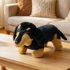 Plush Dachshund Dog Toy With Pp Cotton Filling For Kids And Collectors