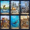 PRIME MUSE Karma Oracle Card Solution Card Set with Japanese Explanation Manual Code Reading & (QR Type)