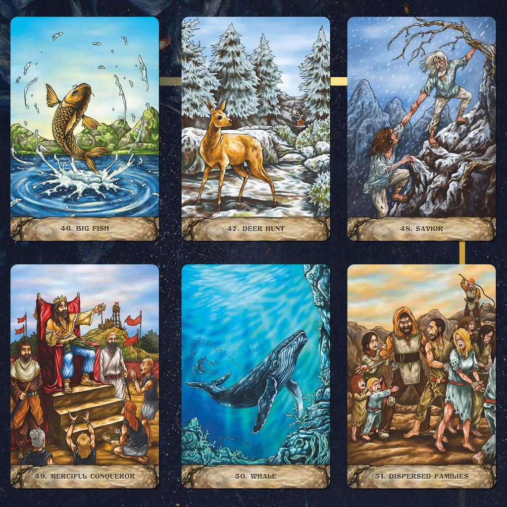 PRIME MUSE Karma Oracle Card Solution Card Set with Japanese Explanation Manual Code Reading & (QR Type)