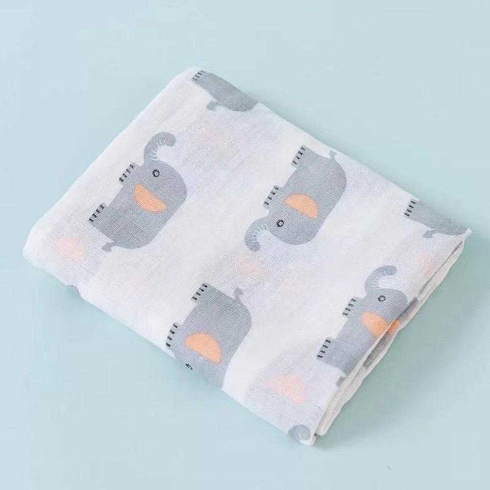 2 Layer Newborn Blankets Cotton Kids Bath Towel New Baby Swaddle Blanket  Summer