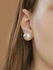 Hei Pumpkin Pearl Earring (14Mm/16Mm)