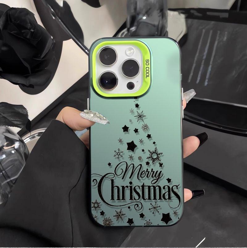 IMD Merry Christmas Phone Case For iPhone 17 Cases iPhone 16 Pro Max 15 14 Plus 13 12 11 7 8 16E 17 Air XS XR X Hard Back Cover