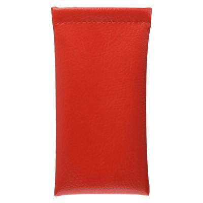 TC Case Eyeglass Perfect for PVC Eyeglass Made In 300157 Case, Stylish, Thin, Soft, Lightweight, Travel, Pouch, Red, Japan,