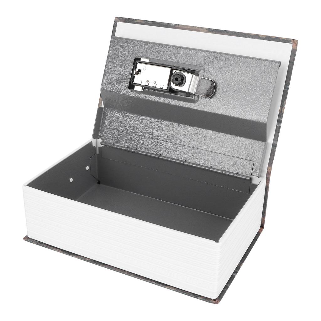 Mini Simulation Dictionary Book Money Box with Combination Lock Safe Box for Home Office