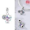 Charms Platasnowflake Music Symbol Snowman Pendant Fit Originalbracelets Charms For Women Jewelry Diy Making Gifts