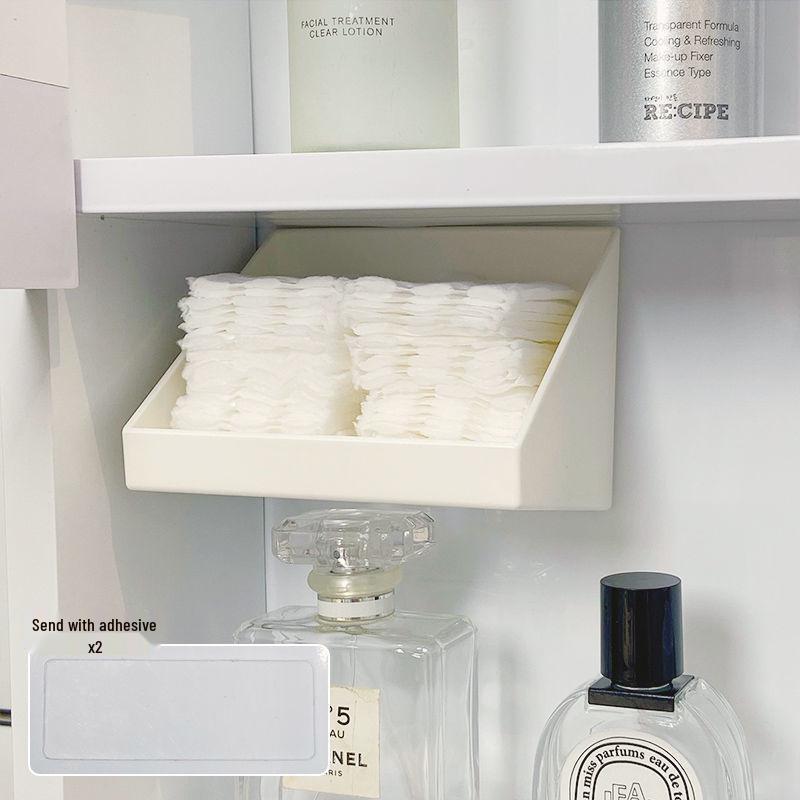 Wall-Mounted Bathroom Mirror Cabinet with Storage Shelves
