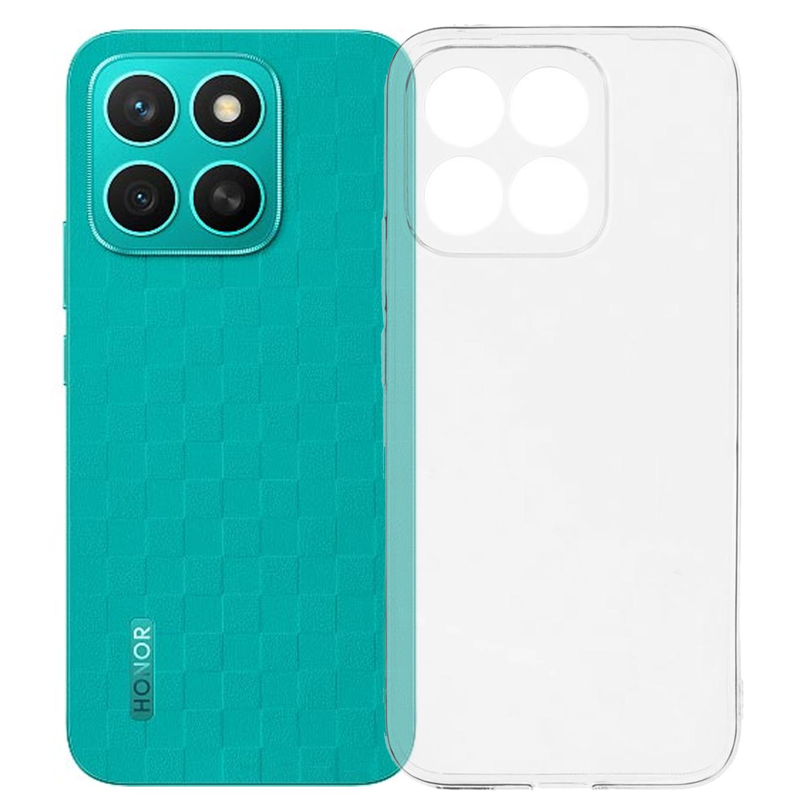 

UNITHIN For Honor X8c 4G Case Ultra Thin 0.7mm Clear TPU Anti Drop Phone Cover Precise Cutouts Type A