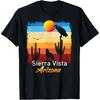 Sierra Vista Arizona Vintage Coyote Sunset AZ Desert T-Shirt