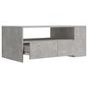 Vidaxl Couchtisch, Beton Grau, 102X55X42 Cm