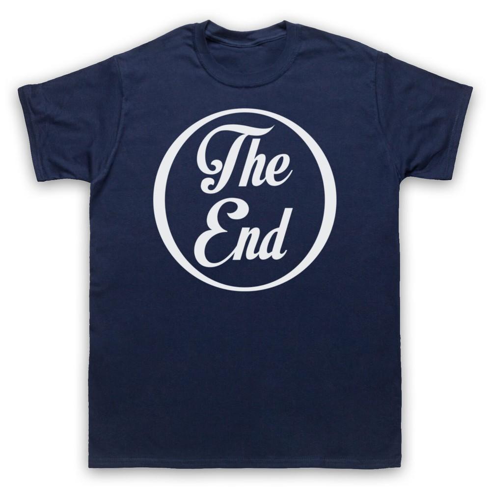 

The End Movie Slogan Film Ending Credits Retro Mens And Womens T-Shirt L