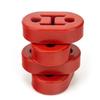 4Pcs UniversalHeavy Duty Rubber Tail Pipe Mount Bracket Exhaust Hanger Car