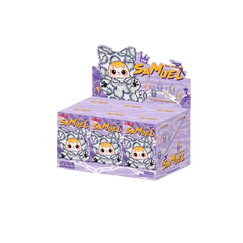 New Samuel Meow'S Cool Moments Plush Blind Box Vinyl Surprise Trendy Play Cute Bag Pendant Pendant Desktop Ornament Girl Gift