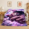 Classic Anime One P-Piece Cartoon Zoro Soft Flannel Throw Blanket,Cozy Blanket for Bed,Couch,Sofa,Bedroom,Living Room,Travel