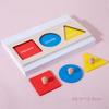 Geometric Shape en puzzle playing Game Grasping for Toddler Children Boys
