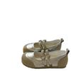 Popular retro soft leather Mary Jane shoes women's 2025 spring new flat bottom with skirt versatile round head shallow mouth single shoes