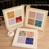 Song Brocade Patchwork Pearl Painting