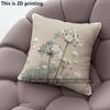 Vintage Floral Mushroom Print Throw Pillow Covers Pattern Cushion Cover Suitable For Sofa Bedroom Car Pillow Cover