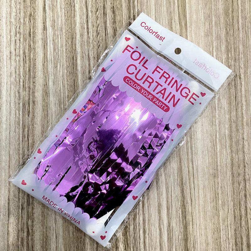 

Золотая блестящая мишурная занавеска с кисточками для украшения вечеринки, свадьбы или сцены Standard