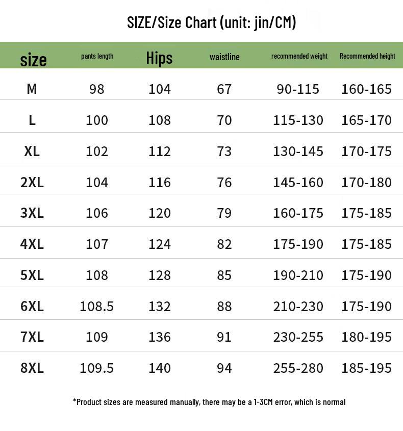 Men's Plus Size Imitation Denim Straight Leg Casual Pants