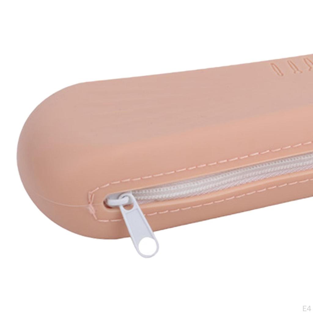 -Travel Makeup Brush Holder, Portable Case, Cosmetic Organizer