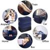 Comfortable Leg Cushion Pillow Foot Relax Seat Cushion Compact Inflatable Footrest Car Travel