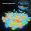 300pcs Luminous Pebble Stone Glow In The Dark Pebbles Colorful Gravel for Aquarium Fish Tank Ornament