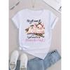 Europäische Größen 1 Stück Damen Freizeit-T-Shirt mit Rundhalsausschnitt und Cartoon-Schwein-Print, Modisches Kurzarm-Oberteil