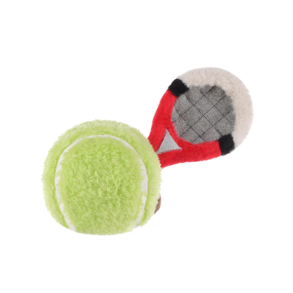 Apricot Lamb Happy Tennis Plush Toy, Soft and Cute, Fluffy Happy Tennis Toy for Boys and Girls, 12cm