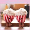 Popcorn Plush Cute Toy Keychain Stuffed Doll Kids Pendant Decoration Backpack