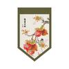 New Chinese Door Curtain Hanging Flag Teahouse Living Room Decoration Shade Curtain Partition Kitchen Door Short Half Curtain