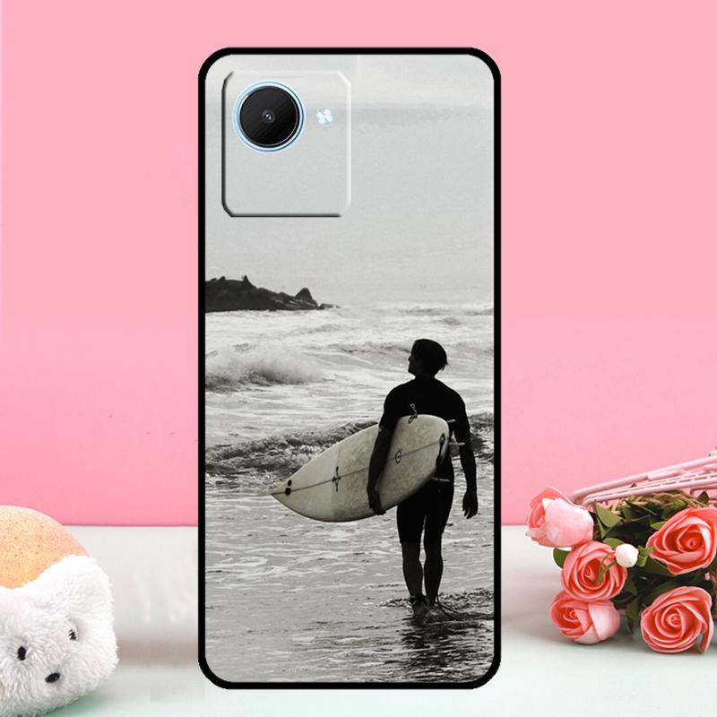 Surfer Surf Hang Loose Shaka For Realme 12 Pro Plus 9 10 11 GT5 Pro GT Neo5 C21Y C25s C30 C31 C33 C35 C51 C53 C55 Case