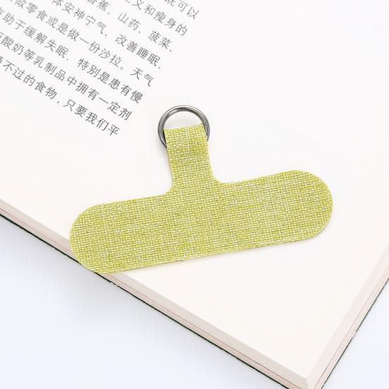 10Pcs Mobile Phone Tabs Tether Cell with Adhesive Colorful Patches Phone Lanyard Security Anti-Loss Lanyard Connector