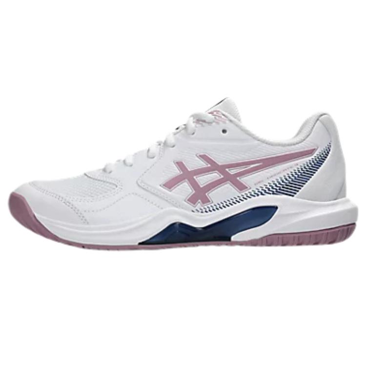 ASICS Tennis Shoes Women s Low Top White/Taro Purple 37