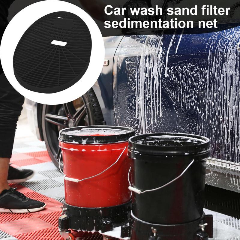Dirt Guard Bucket Insert Car Cleaning Tool Cleaner Net Insert Washer Catcher Separator For Automotive Washing Auto Detailing