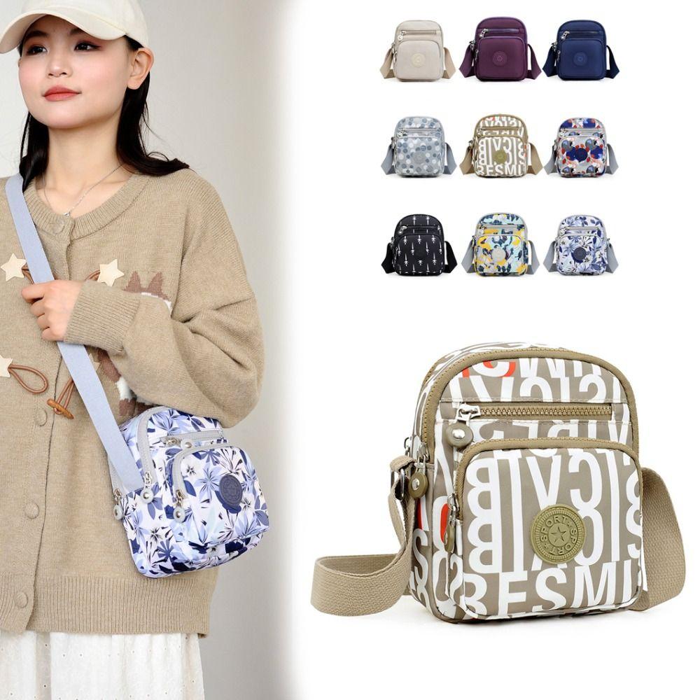 Multifunction Shoulder Bag Multi Pockets Handbag Fashion Phone Bag  Women