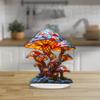 Colorful Mushroom Figurines for Home Decor Cute Desk Ornaments Modern Art Sculptures for Tabletop and Car Decoration