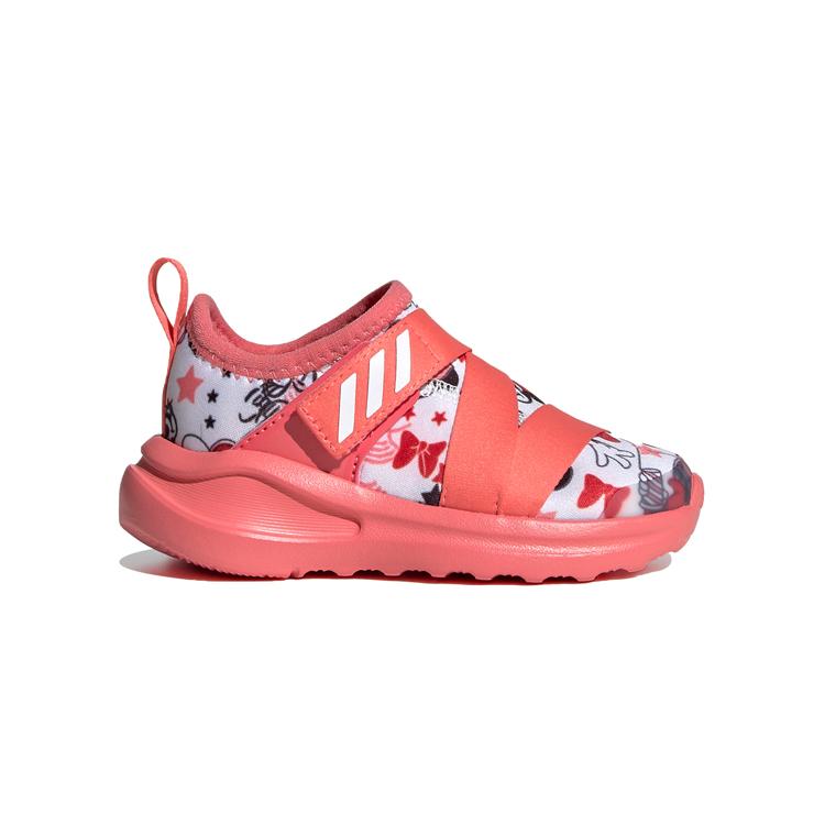 Disney X Adidas Hook and Loop Slip Resistant Slip Resistant Mid Top Toddler Shoes Pink White Black Infant And Toddler FV4260