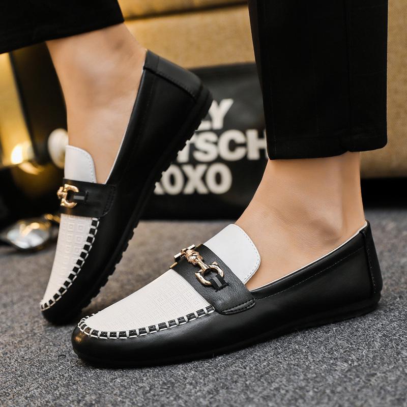 Erkek Yazlık Nefes Alabilen Yumuşak Taban Slip-On Mokasenler - Trend ve Çok Yönlü Sürüş Ayakkabıları