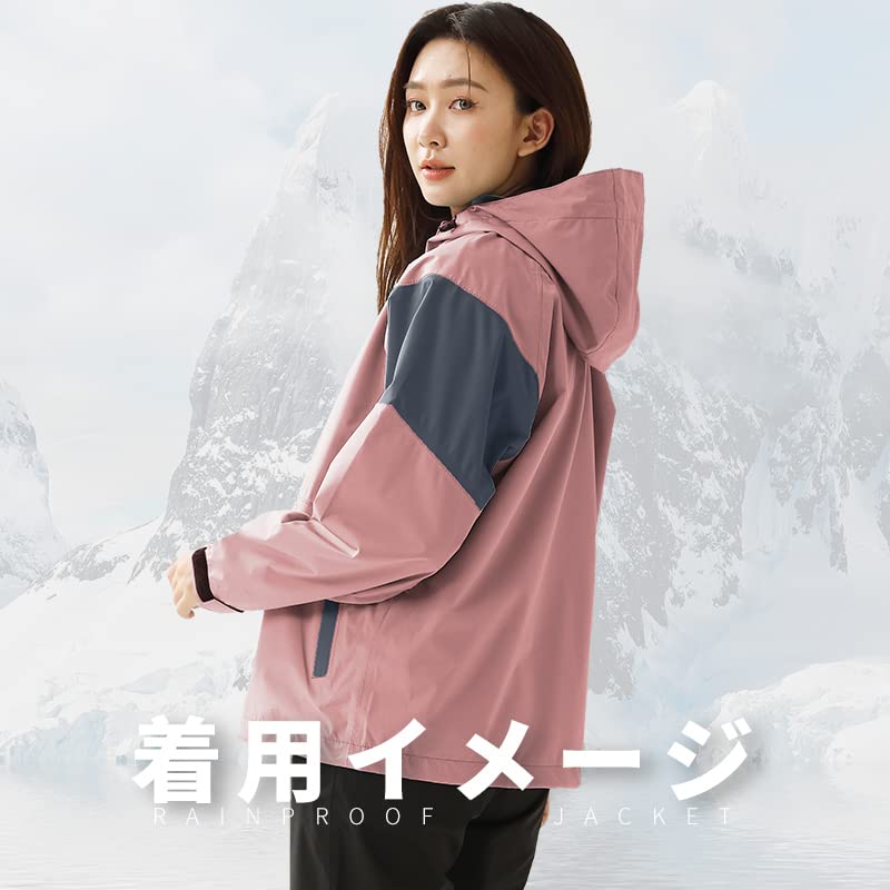 Rainwear for Women and Bottom Set Golf Easy To Move Mountain Work Rain Rainy Season Measures [Top Water-repellent, Breathable, Lightweight,