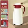 Large Capacity Insulated Glass Liner Thermos: Home, Dorm, Office Hot Water and Tea Pot