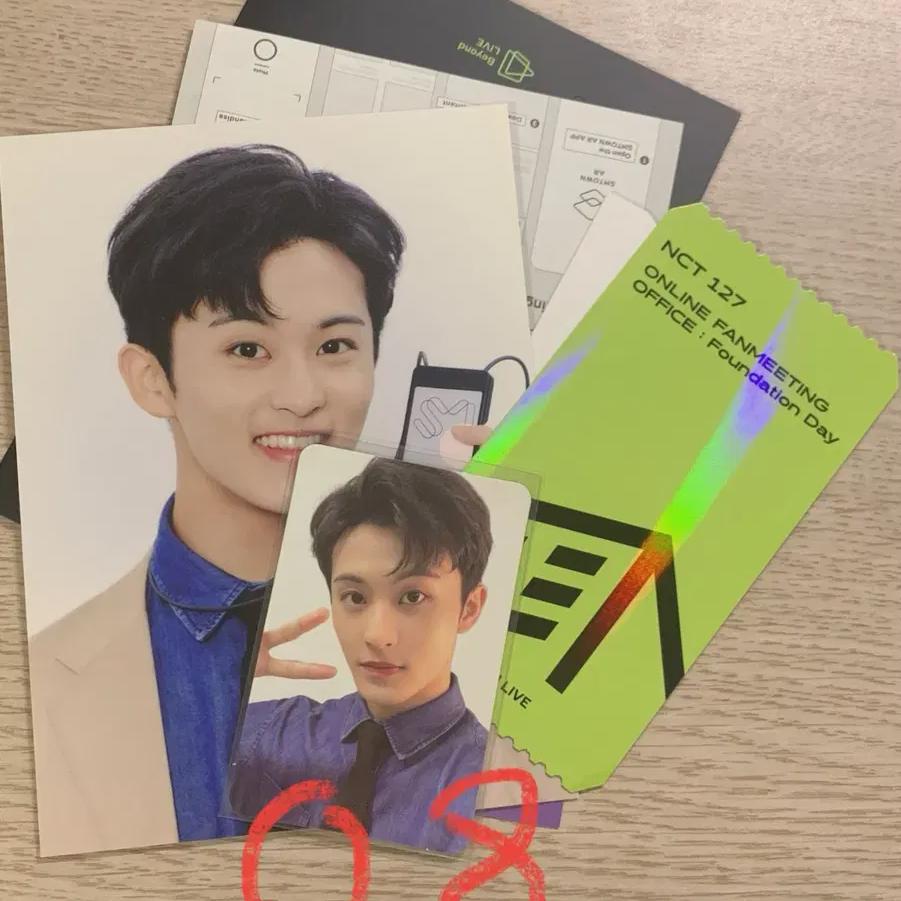 

Билет на 5-ю годовщину Mark Nct 127 Beyonddrive