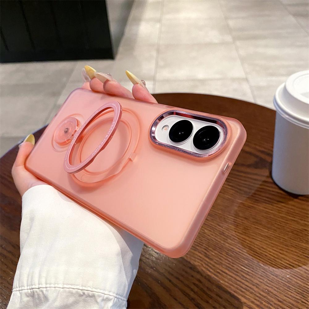 For Samsung Galaxy S25 Edge Case Compatible with MagSafe Kickstand TPU+PC Phone Back Cover