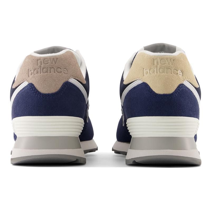 New Balance 574 Midnight Blue Unisex Sneakersy Białe U574NL2