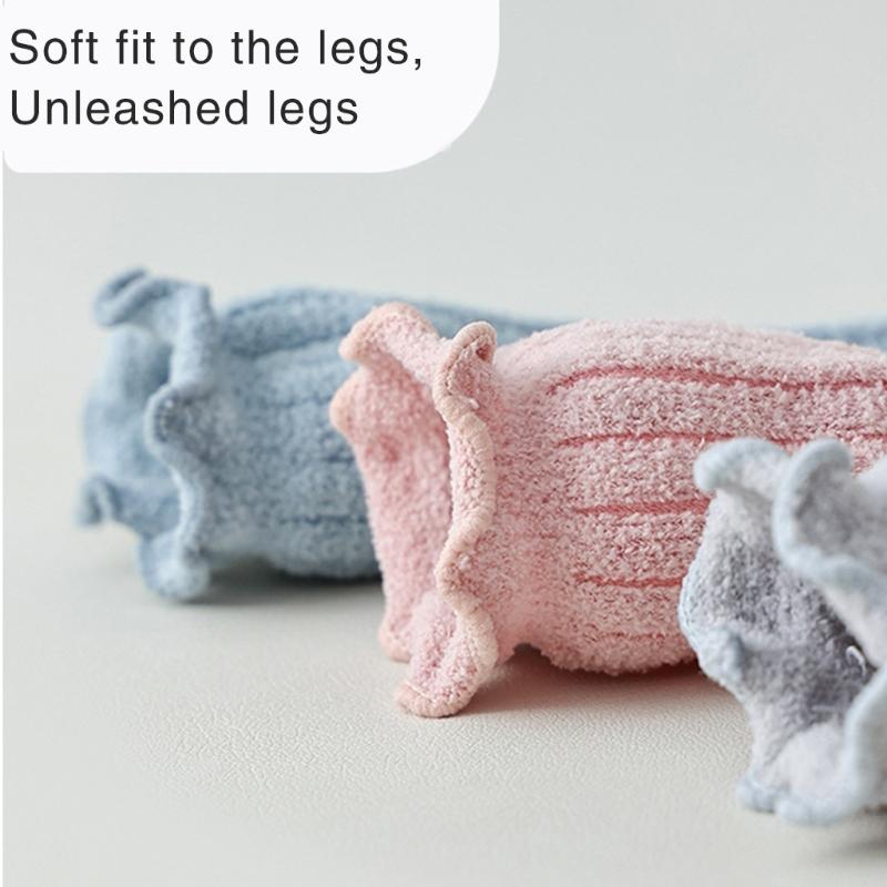 1 Pair Thick Knee High Socks Soft & Breathable Baby Warm Socks Long Stockings for Outdoor Activities, Family Gatherings